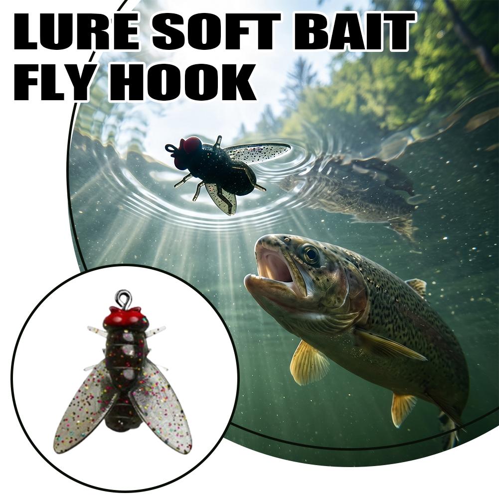 30Pcs Bionic Fly Fishing Lure  - Fishing Hook Size review and price