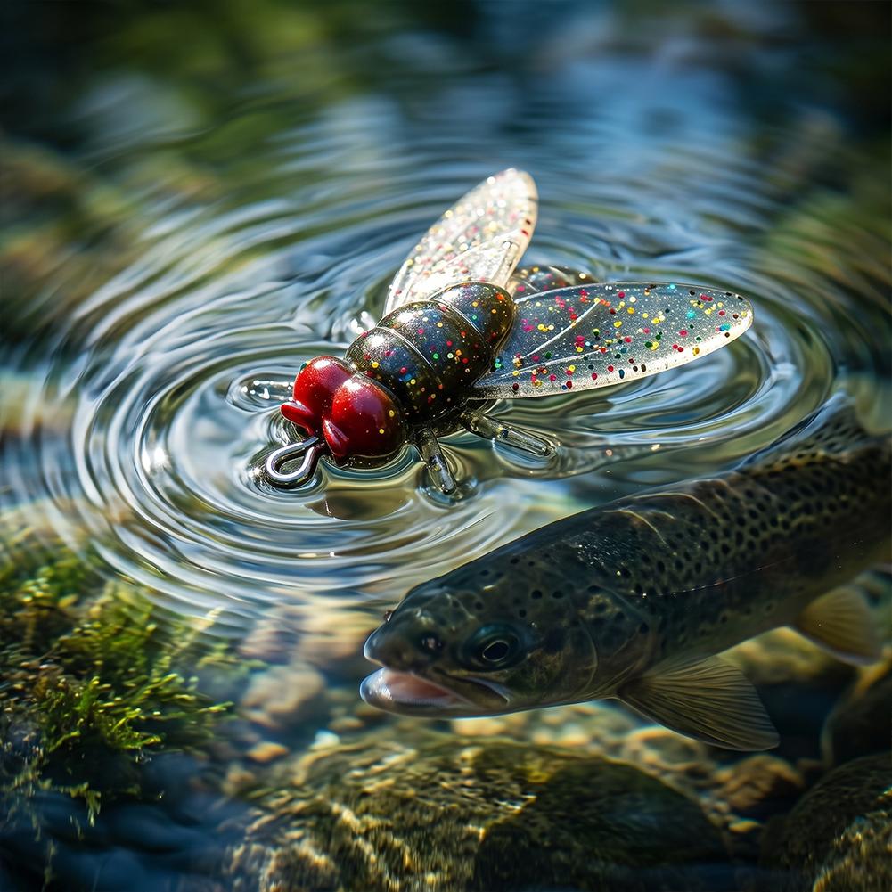 30Pcs Bionic Fly Fishing Lure  - Fishing Hook Size review and price