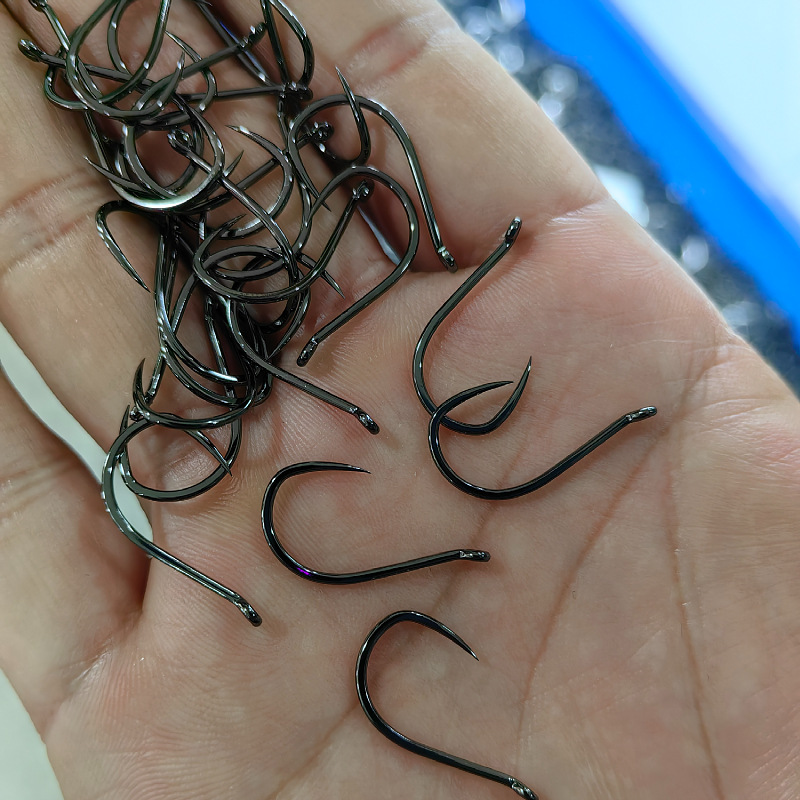 100 Pcs #1-#10 Freshwater Fish - Fishing Hook Circle review and price