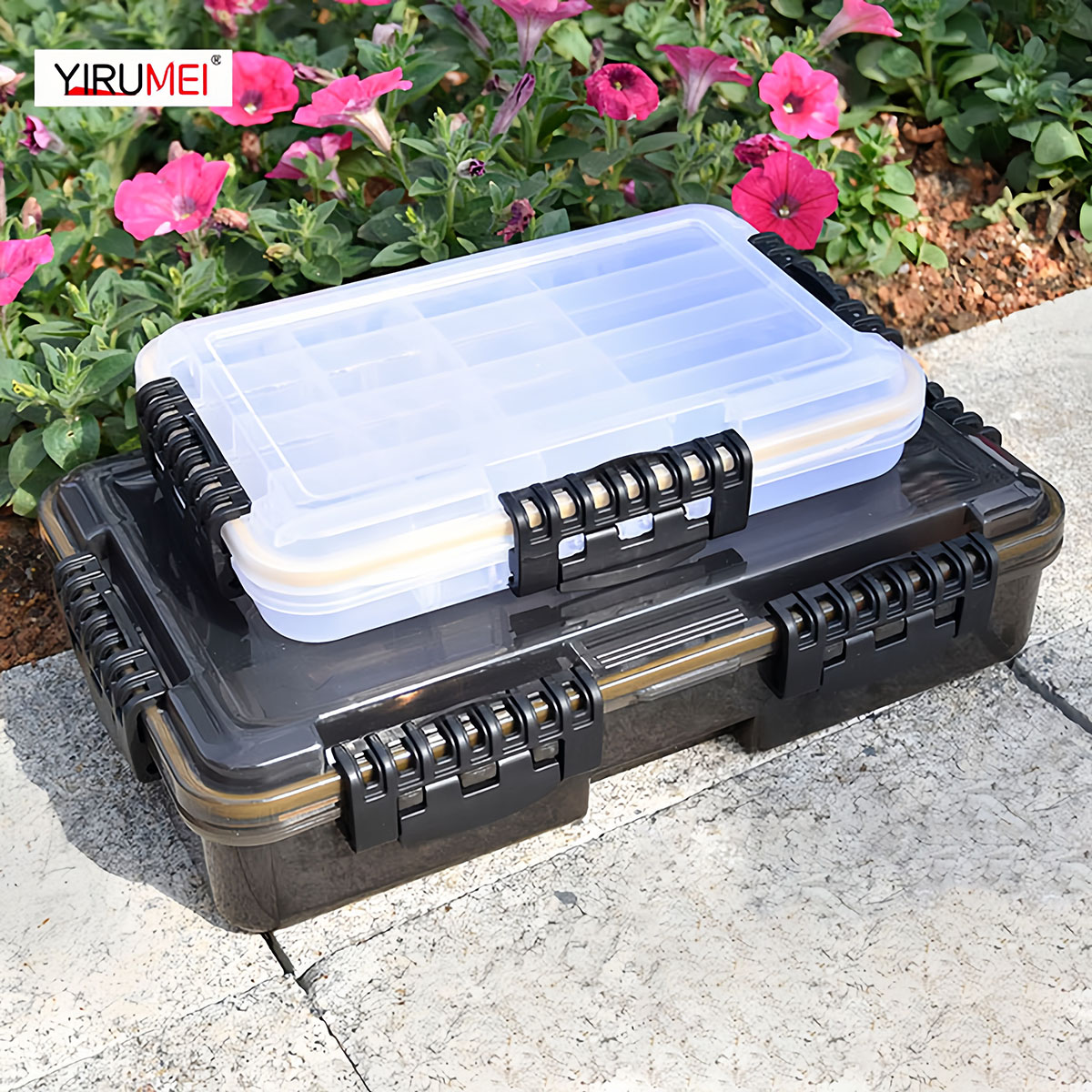 Waterproof Fishing Tackle Box  - Fishing Hook Size review and price