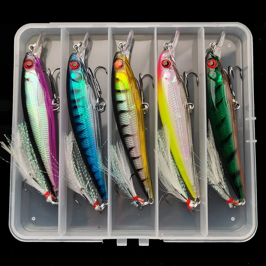 5pcs/box Laser 3D Eyes Bionic  - Fishing Hook review and price