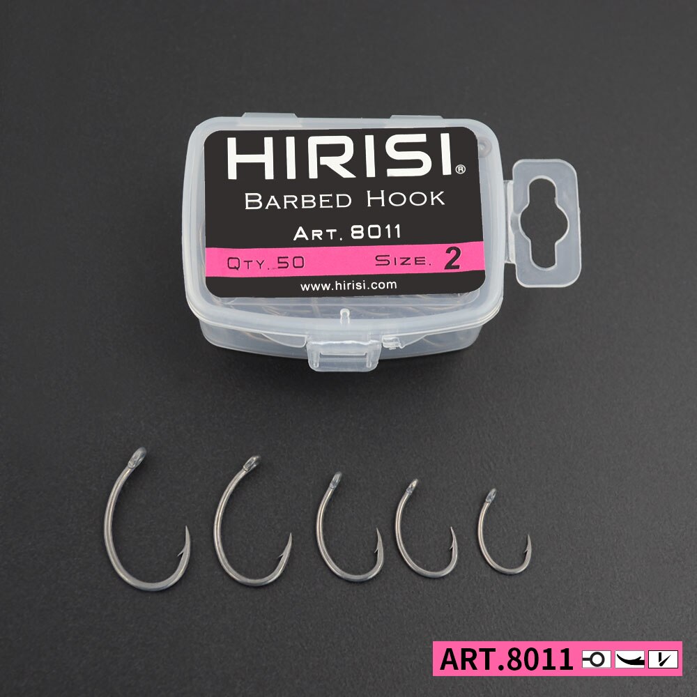 Hirisi Carp Fishing Hooks 50pc - Fishing Hook Circle review and price