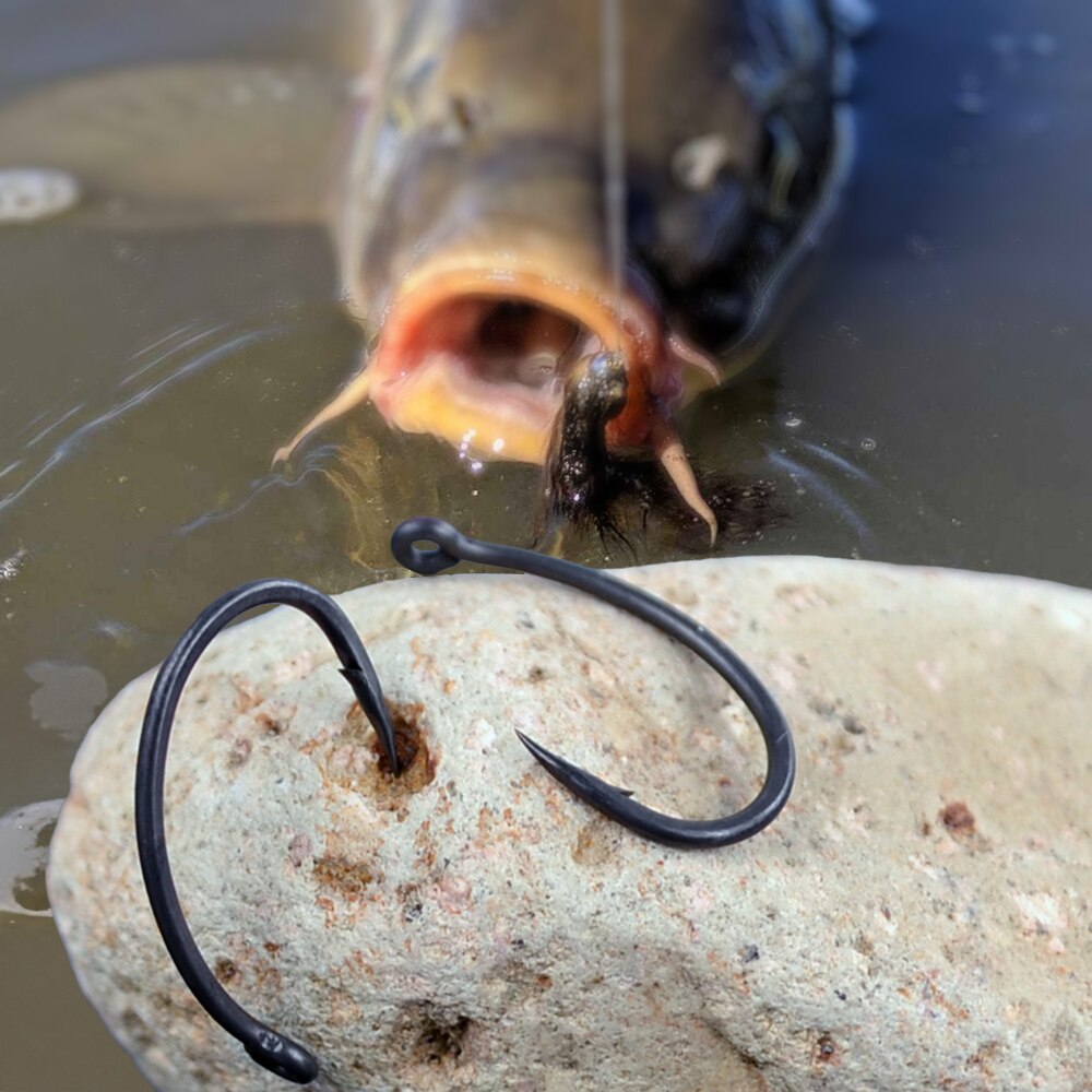 Hirisi Carp Fishing Hooks 50pc - Fishing Hook Circle review and price